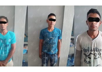 Tres detenidos con marihuana en Suchiate