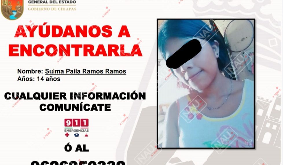 Localizan sanas y salvas a las tres menores reportadas como desaparecidas