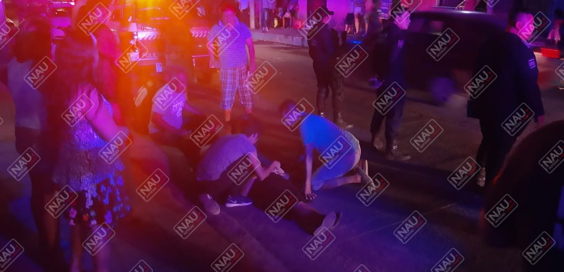 Taxista atropella a señora y se dio a la fuga