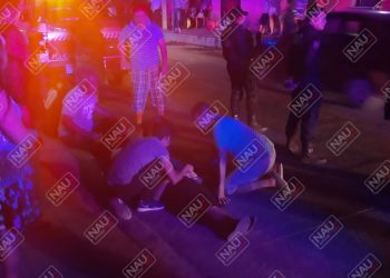 Taxista atropella a señora y se dio a la fuga