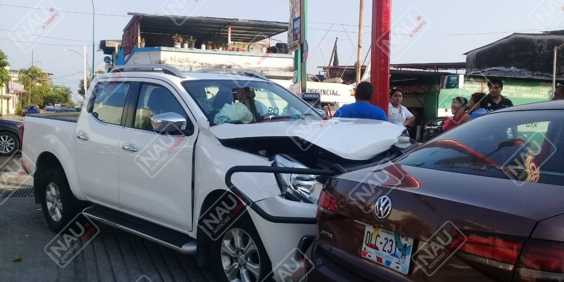 Tres heridos en accidente de tránsito