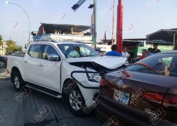 Tres heridos en accidente de tránsito