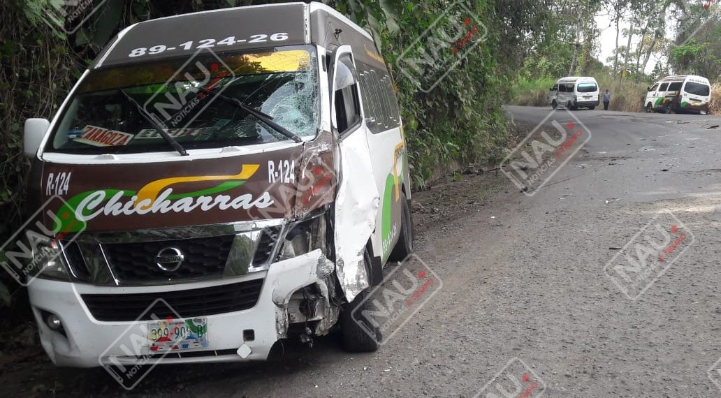 Muere menor de 5 años tras chocar dos vehículos en la zona alta de Tapachula