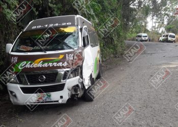 Muere menor de 5 años tras chocar dos vehículos en la zona alta de Tapachula
