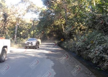 Localizan abandonada una motocicleta en la zona alta