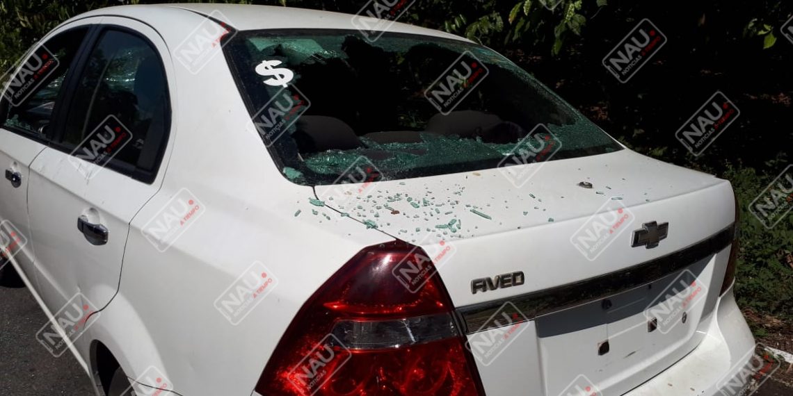 Detienen a sujeto que con un arma disparó en contra de un vehículo
