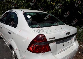 Detienen a sujeto que con un arma disparó en contra de un vehículo