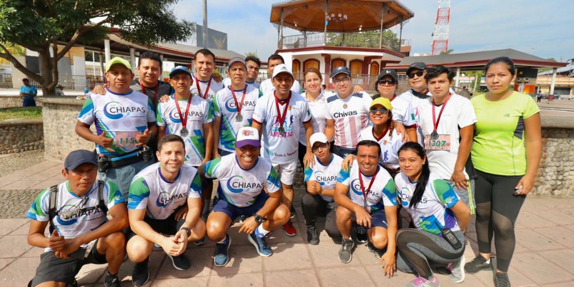 Participa Jorge Llaven en “Carrera de la Amistad” en Tapachula
