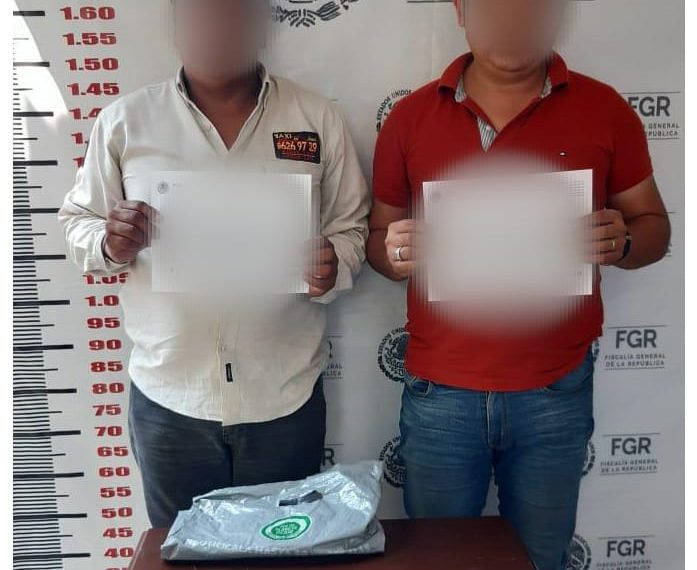 Aprehende FGR en Tapachula a dos sujetos por delitos contra la salud