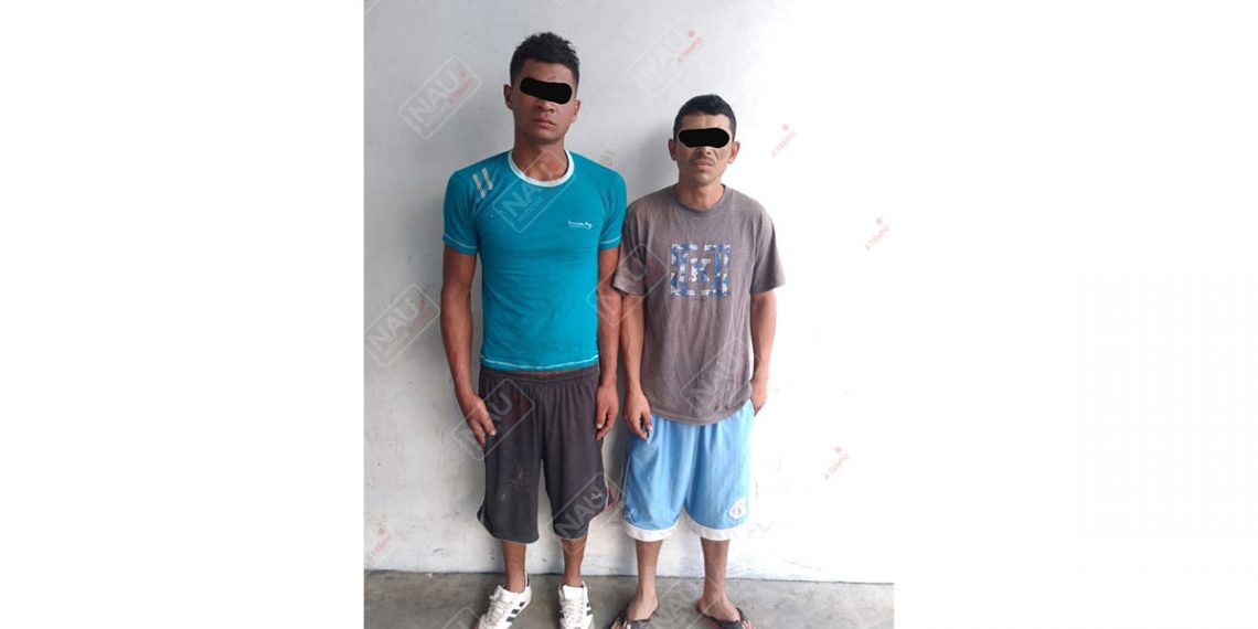 Detienen a líderes de la Banda Barrio 18 con varias dosis de marihuana