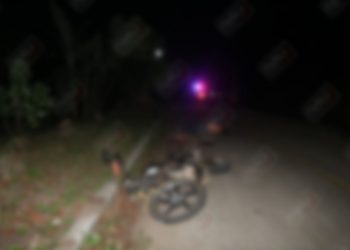 Ebrio Motociclista perdió la vida al derrapar con su caballo de acero