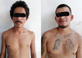 Detienen a dos presuntos integrantes de la Banda Barrio 18