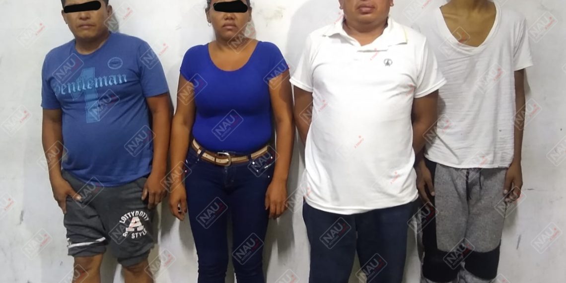 Investigan a tres hombres y una mujer por robo con violencia