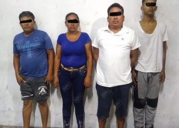 Investigan a tres hombres y una mujer por robo con violencia