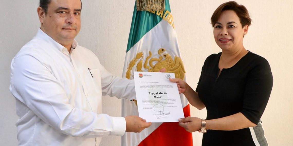 Nombra fiscal general a Xóchitl Villatoro Solórzano como fiscal de la Mujer