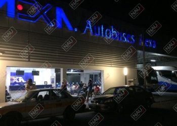 Delincuente asalta paquetería AEXA y se da a la fuga en un taxi