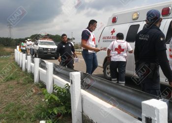 Motociclista lesionado