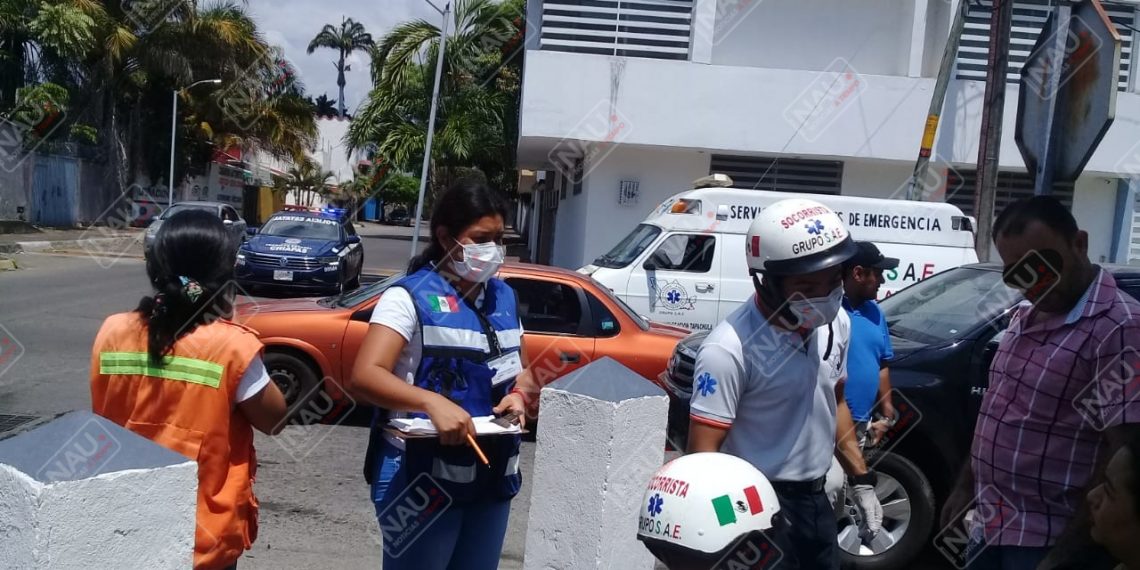 Pareja de turistas guatemaltecos resultaron con lesiones