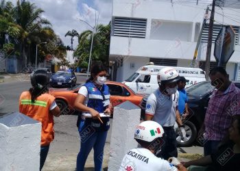 Pareja de turistas guatemaltecos resultaron con lesiones