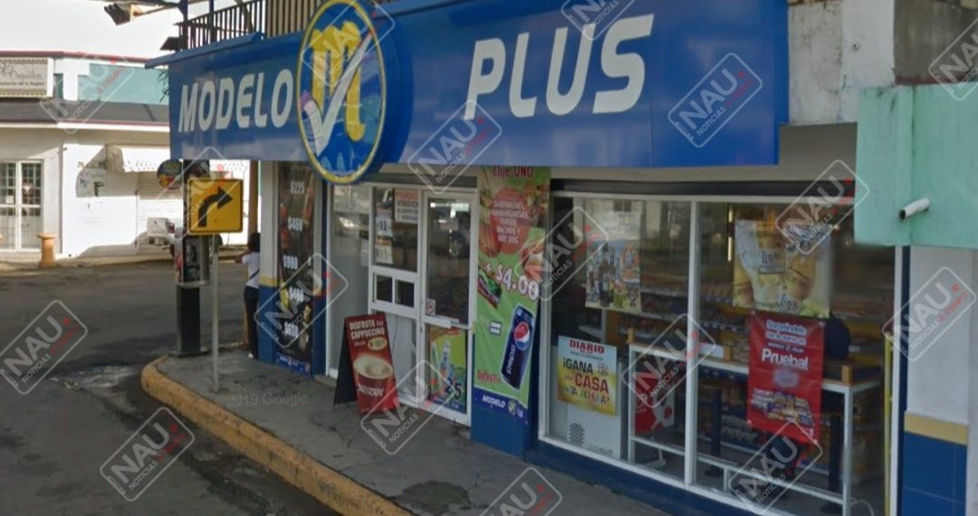Asaltan tienda modelo plus