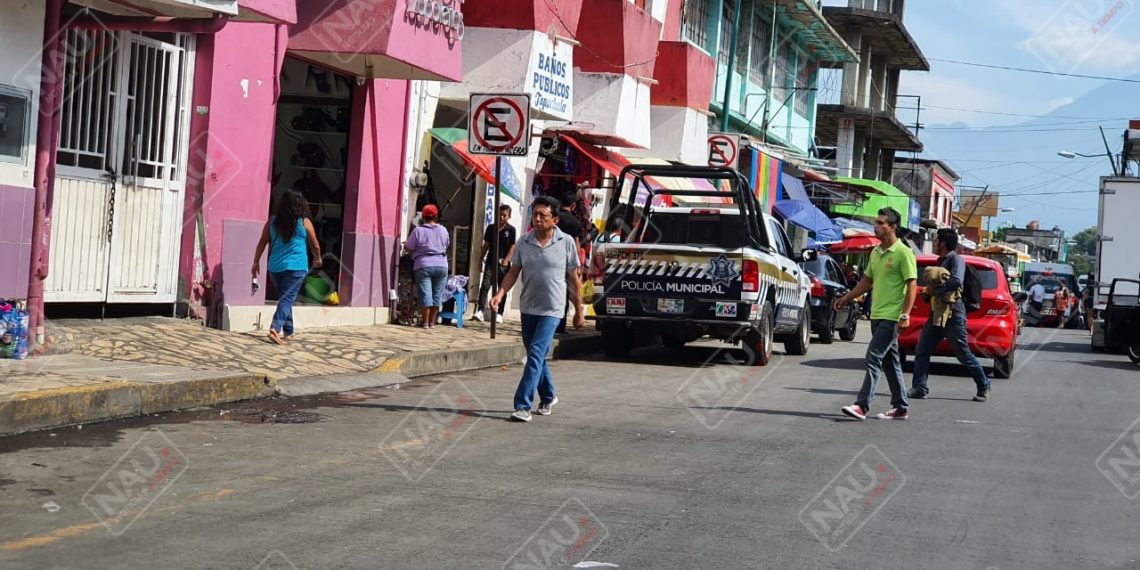 Refuerzan seguridad en el primer cuadro dela ciudad