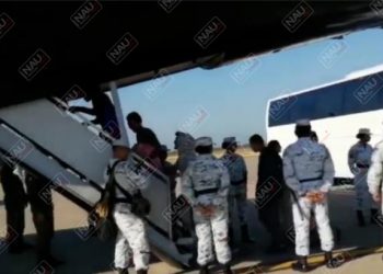 Repatrian a 67 migrantes nicaragüenses desde el Aeropuerto de Tapachula