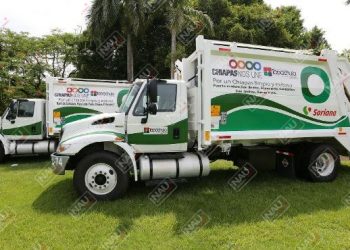 Recolector de basura se quedó sin motocicleta