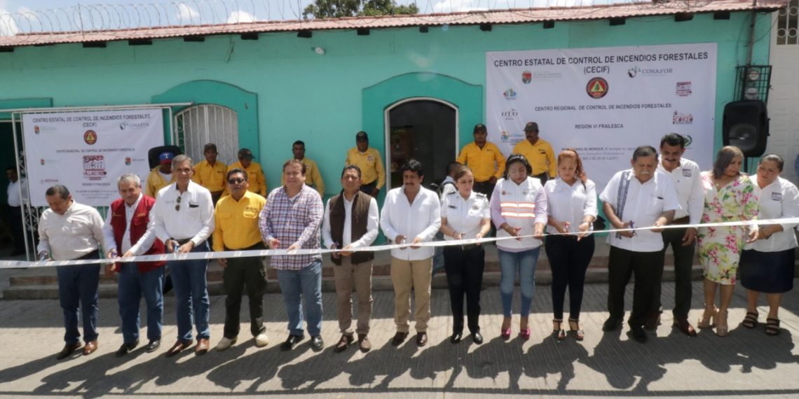 Encabeza Llaven instalación del Centro de Control de Incendios Forestales en la Frailesca