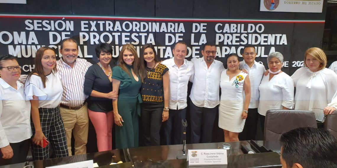 Toma protesta alcaldesa sustituta en Tapachula