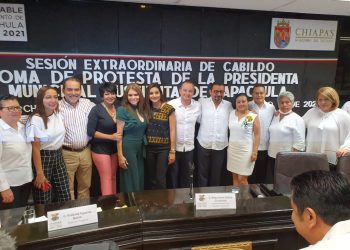 Toma protesta alcaldesa sustituta en Tapachula