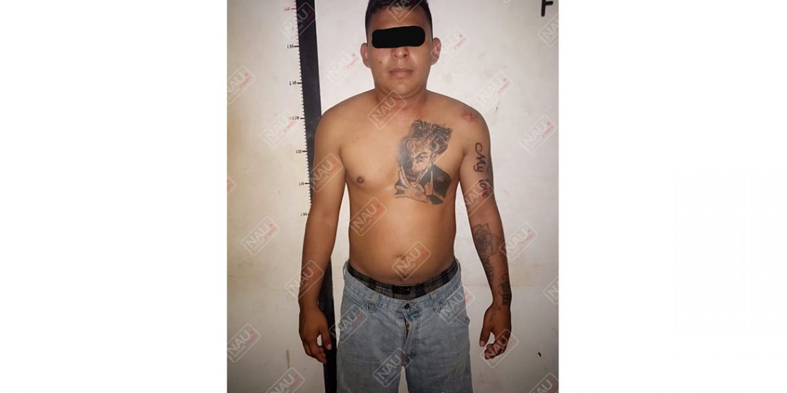 Salvadoreño detenido por golpear a su pareja sentimental