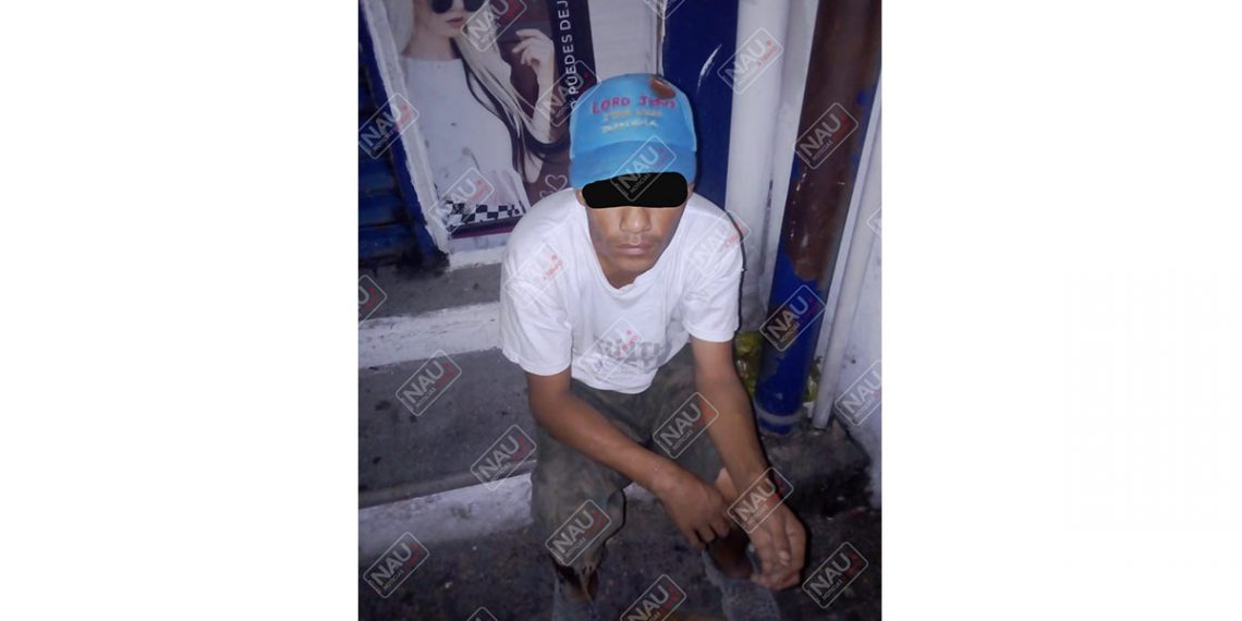 Detiene a presunto distribuidor de marihuana