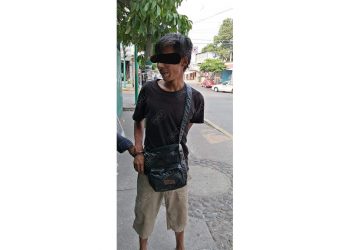 Presunto ladrón de celular fue detenido
