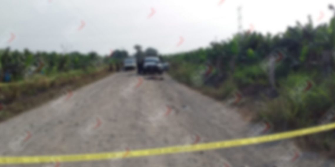 Le dieron un machetazo en la Yugular