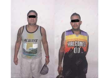 Detienen a sujetos con marihuana