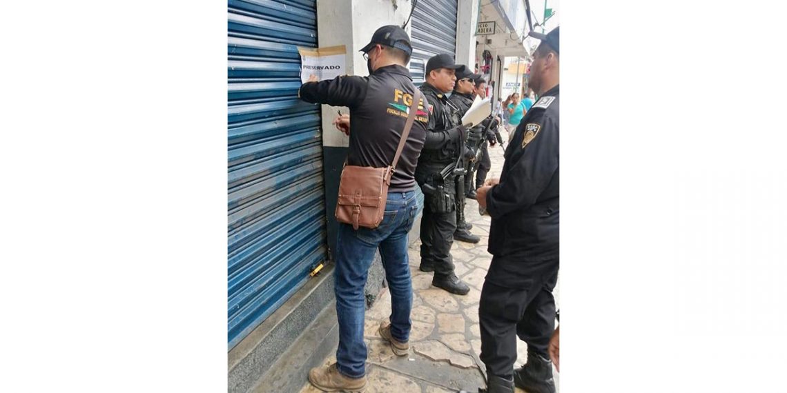 Encabeza FGE operativo preventivos en establecimientos de Tapachula