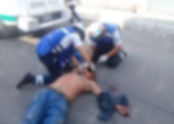 Localizan a una persona golpeada e inconsciente