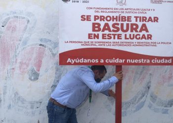 NO DEJAR BASURA EN BANQUETAS Y CALLES PARA EVITAR FOCOS DE CONTAGIO DEL COVID-19, EXHORTA AYUNTAMIENTO DE TAPACHULA