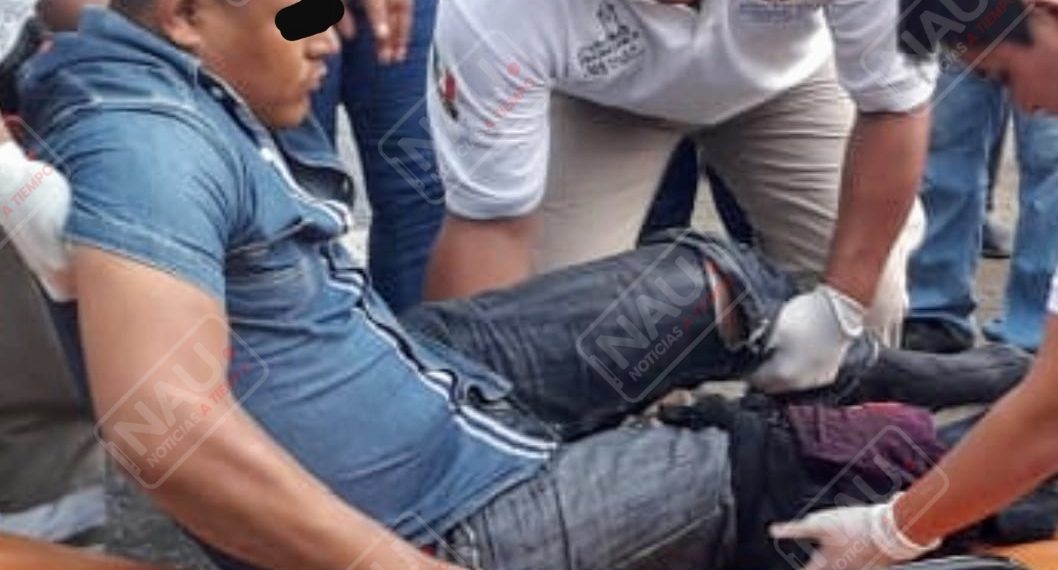 Militar derrapó en su motocicleta