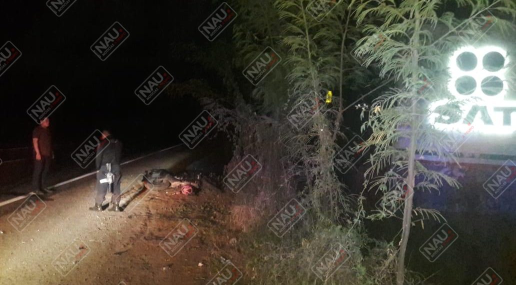 Muere una vaca al ser embestido por un motociclista