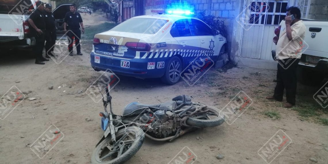 Persecución deja dos policías lesionados