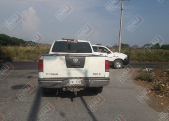 Abandonan vehículo en la zona baja