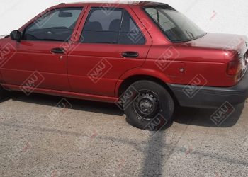 Recuperan vehículo con reporte de robo en Tuxtla Chico