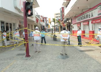 Acuerdan Reapertura Ordenada De Comercio Establecido En Sendero Peatonal.