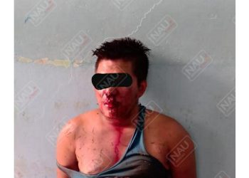 Golpean a una persona que presuntamente entró a robar a una casa