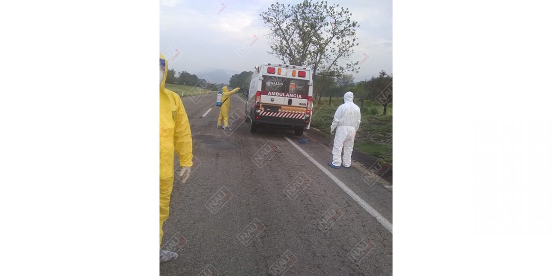 Se descompone ambulancia que había trasladado a paciente con Covid 19