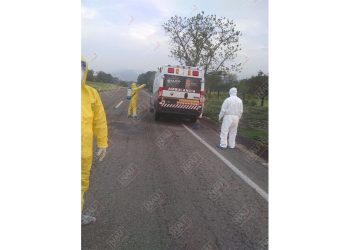 Se descompone ambulancia que había trasladado a paciente con Covid 19