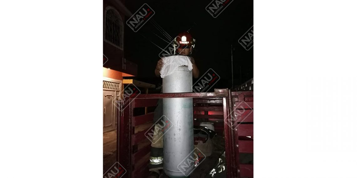 Fuga de gas moviliza a Bomberos