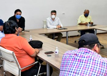 Se reúne Ismael Brito con integrantes de la CIOAC