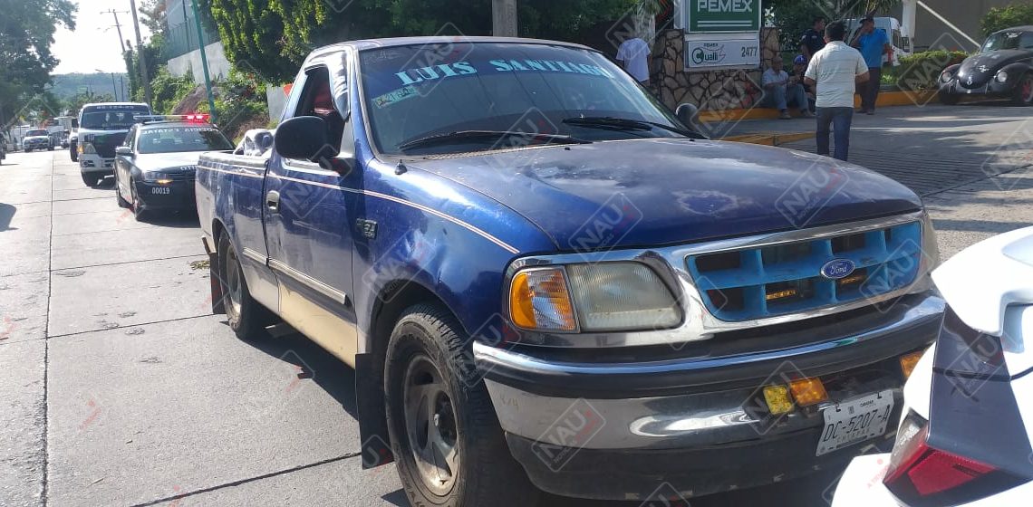 Golpeó por alcance y se había negado a pagar